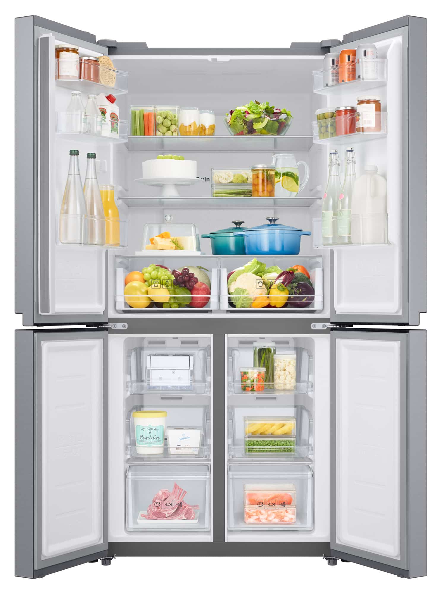 ΨΥΓΕΙΟΚΑΤΑΨΥΚΤΗΣ LOFRA GFRS817 DOLCEVITA | ΝΤΟΥΛΑΠΑ CROSS DOORS 84ΕΚ. 4